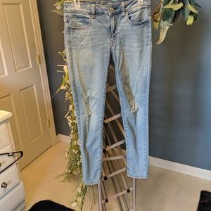 American Eagle Jeggings size 4 short